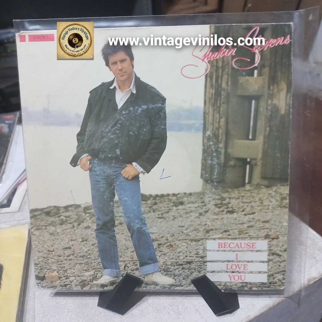 Shakin' Stevens Because I Love You Simple 7" VG+