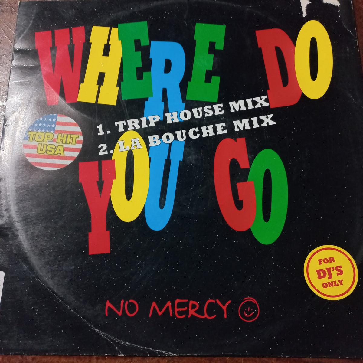 No Mercy Wher Do You Go Maxi De Epoca VG+