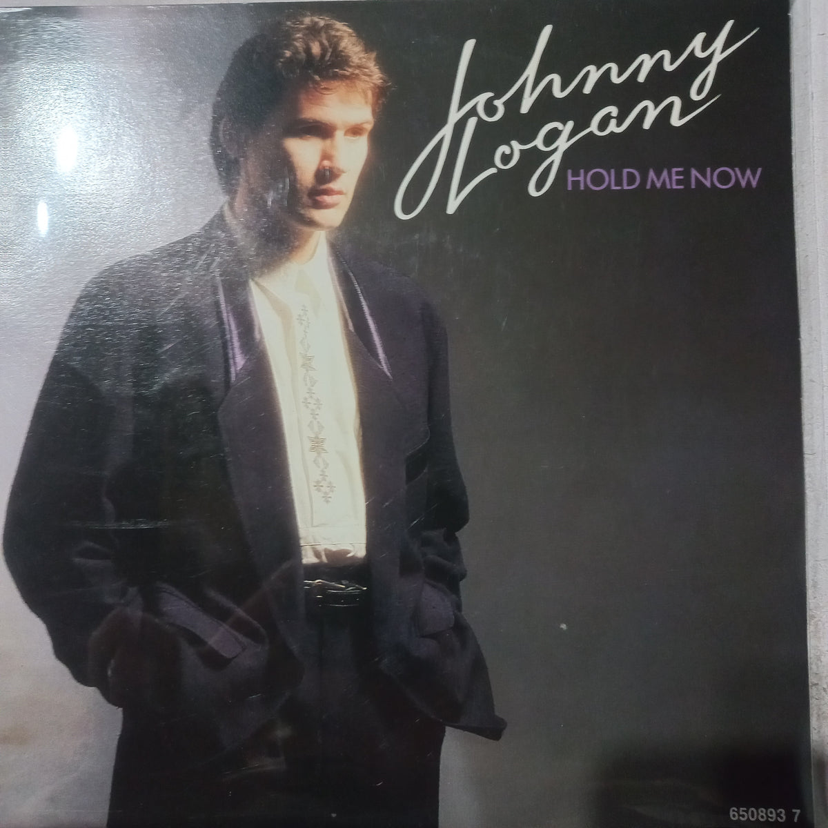 Johnny Logan Hold Me Now Simple 7" De Epoca VG+