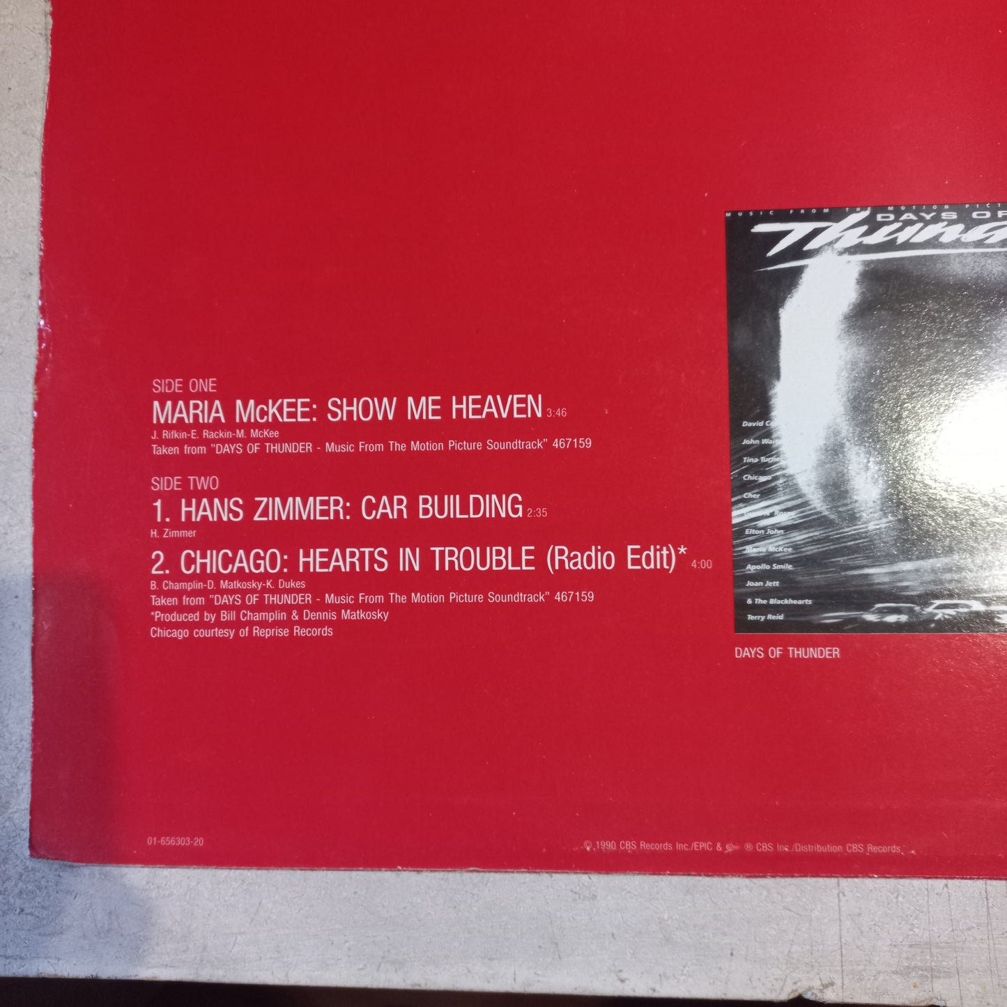 Maria McKee Show me Heaven Maxi VG+