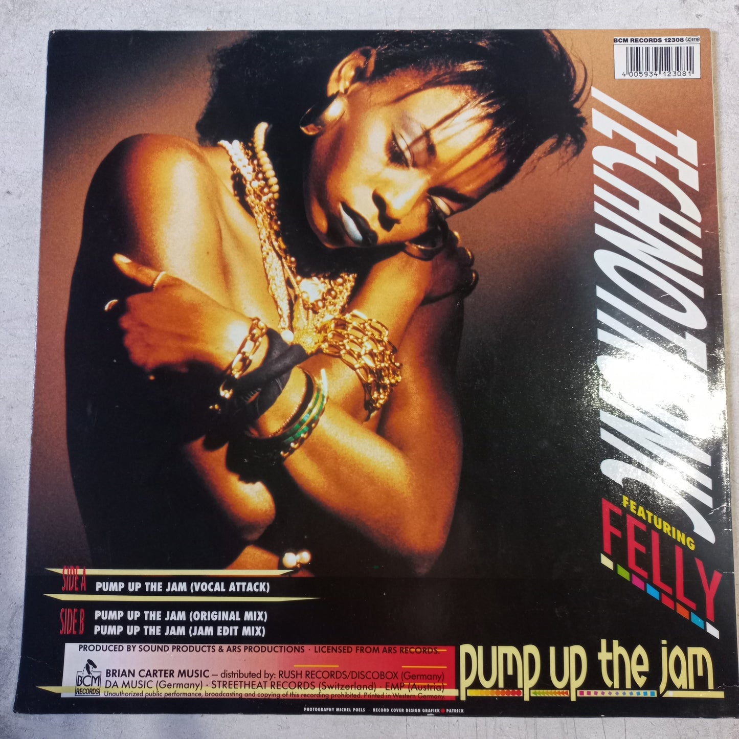 Technotronic Pump up the Jam Maxi VG+