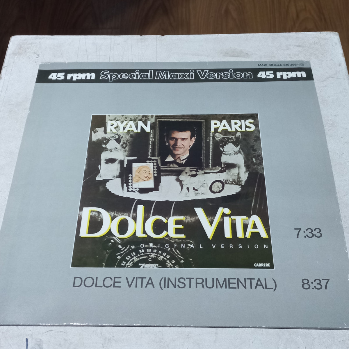 RYAN PARIS DOLCE VITA MAXI 12" SECOND HAND VG+ O NM