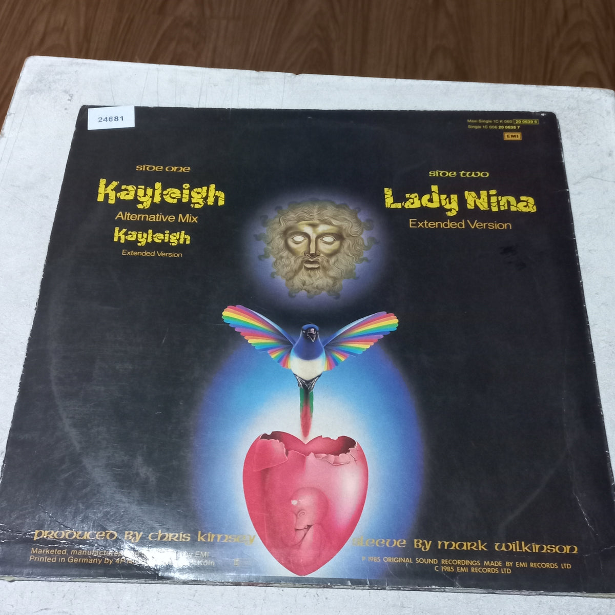 MARILLION KAYLEIGH MAXI 12" SECOND HAND VG+ O NM