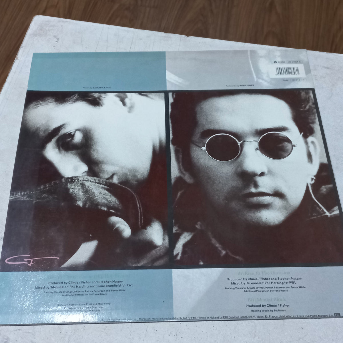 CLIMIE FISHER RISE TO THE OCCASION MAXI 12" SECOND HAND VG+ O NM