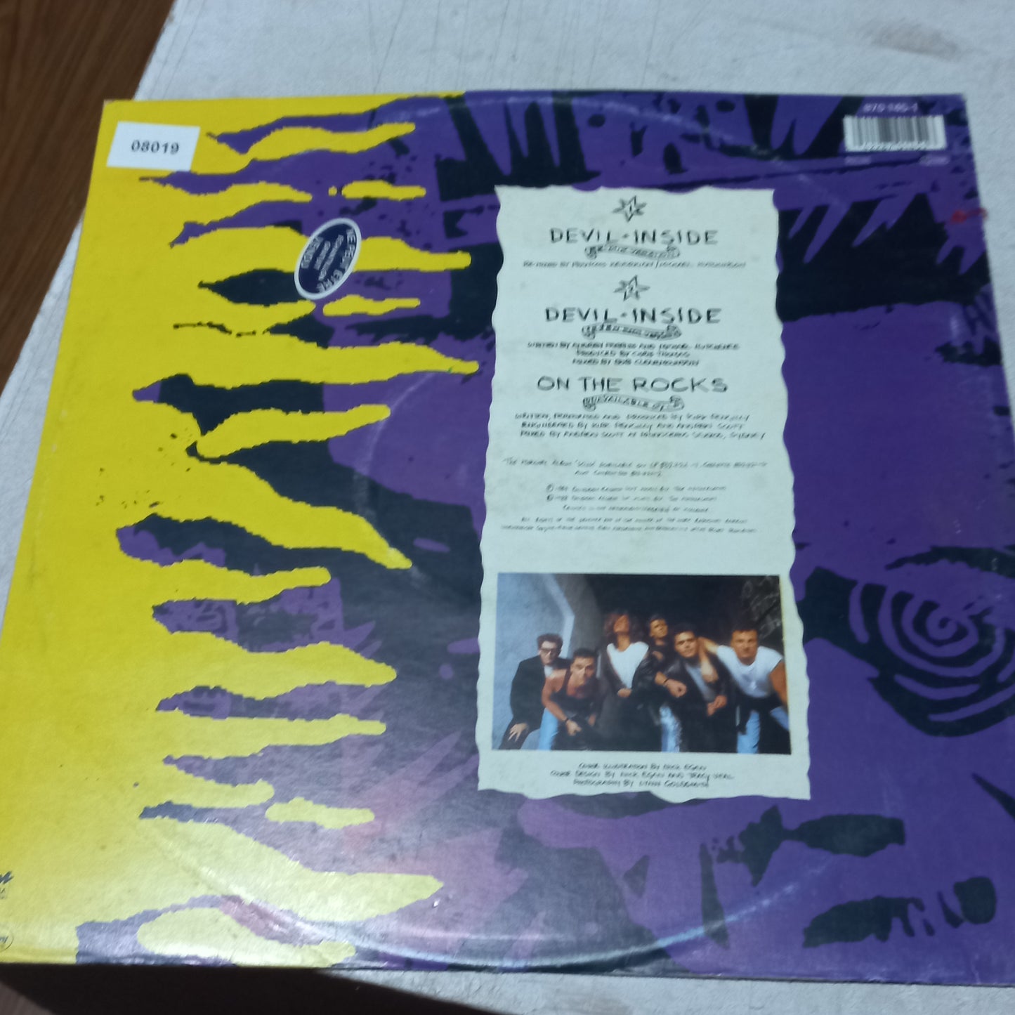 INXS DEVIL INSIDE MAXI 12" SECOND HAND VG+ O NM