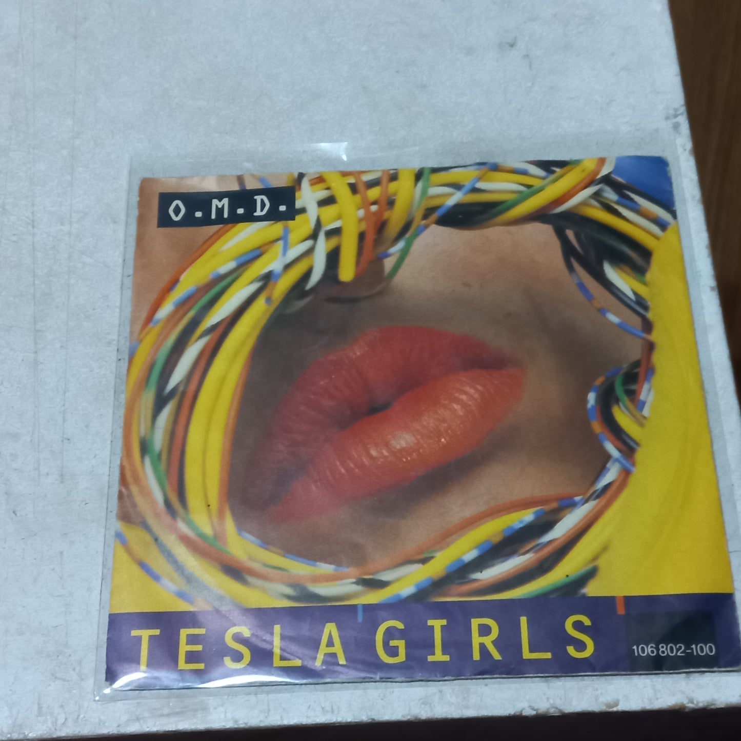 O.M.D. TESLA GIRLS Simple VG+