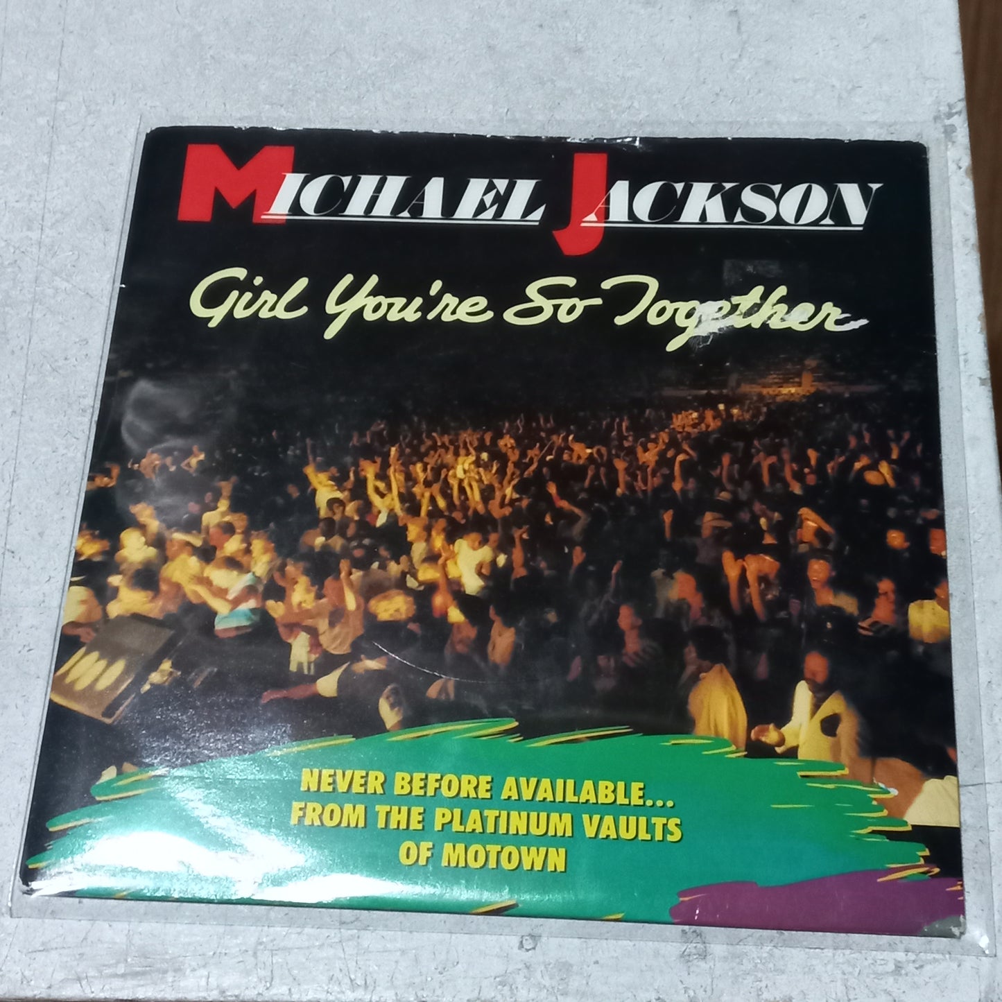 MICHAEL JACKSON GIRL YOU RE SO TOGETHER Simple VG+