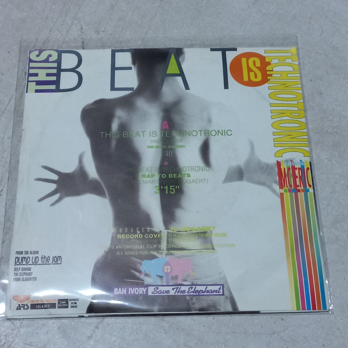 TECHNOTRONIC THIS BEAT IS TECHNOTRONIC Simple VG+