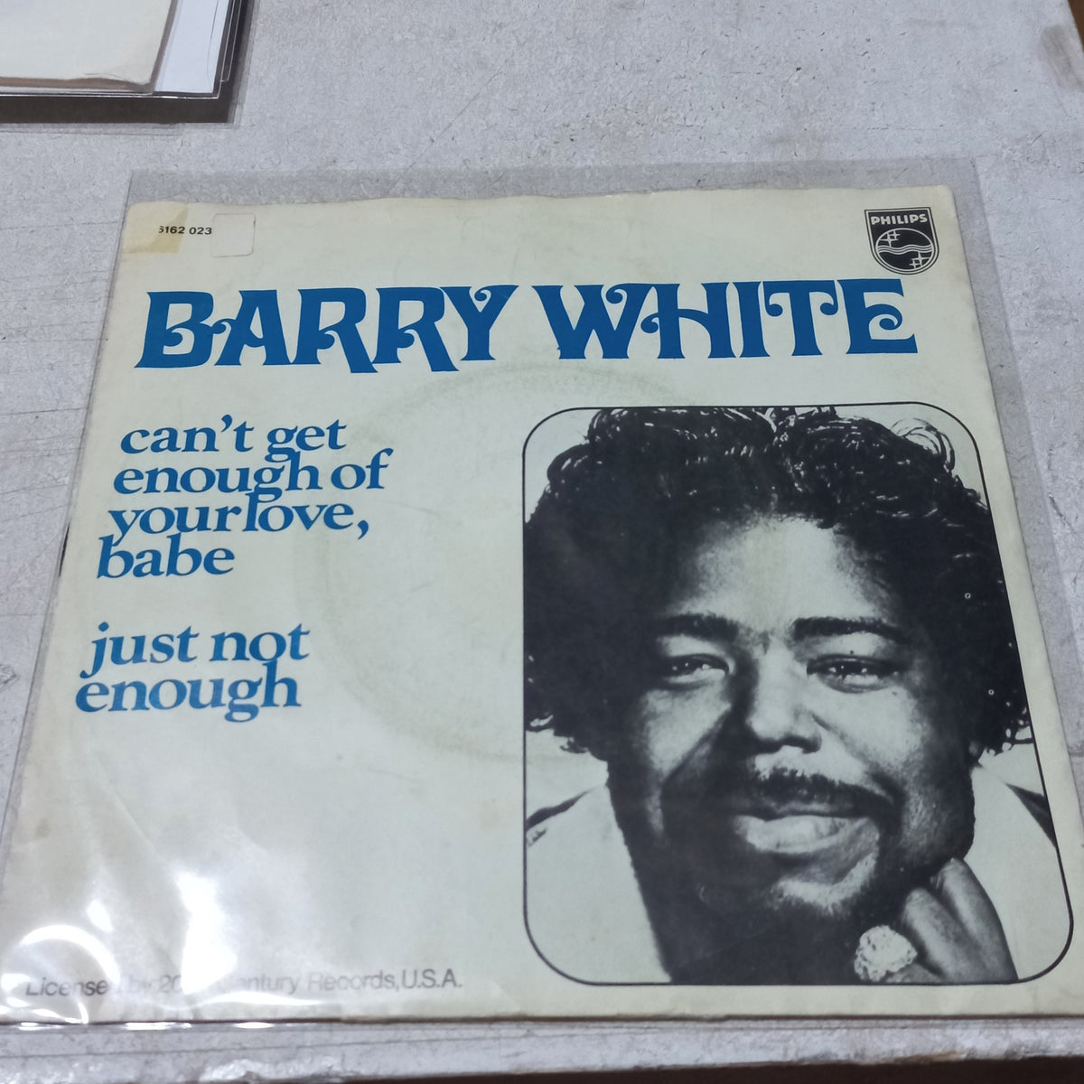 BARRY WHITE CANT GET ENOUGH OF YOUR LOVE Simple VG+