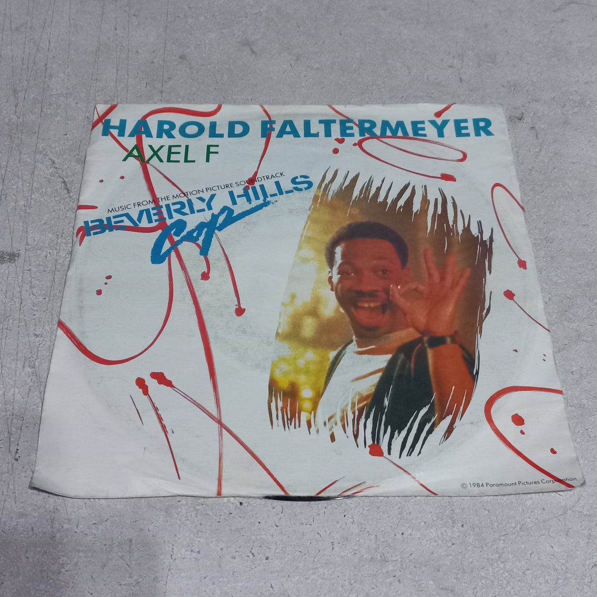 Harold Faltermeyer - Axel F (7'') Simple VG+
