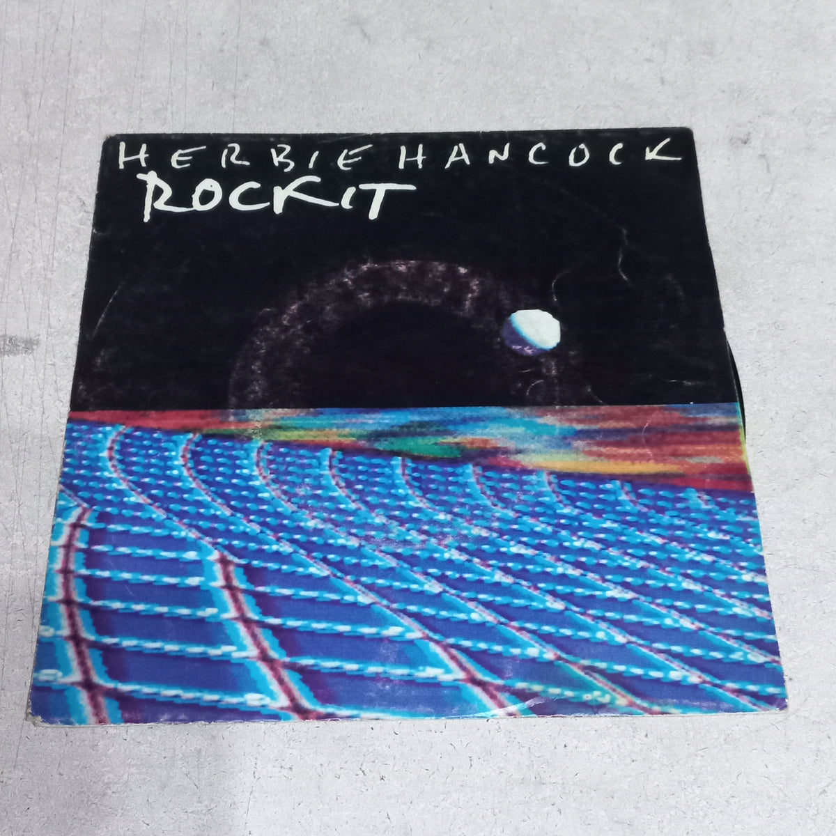 Herbie Hancock - Rockit (7'') Simple VG+