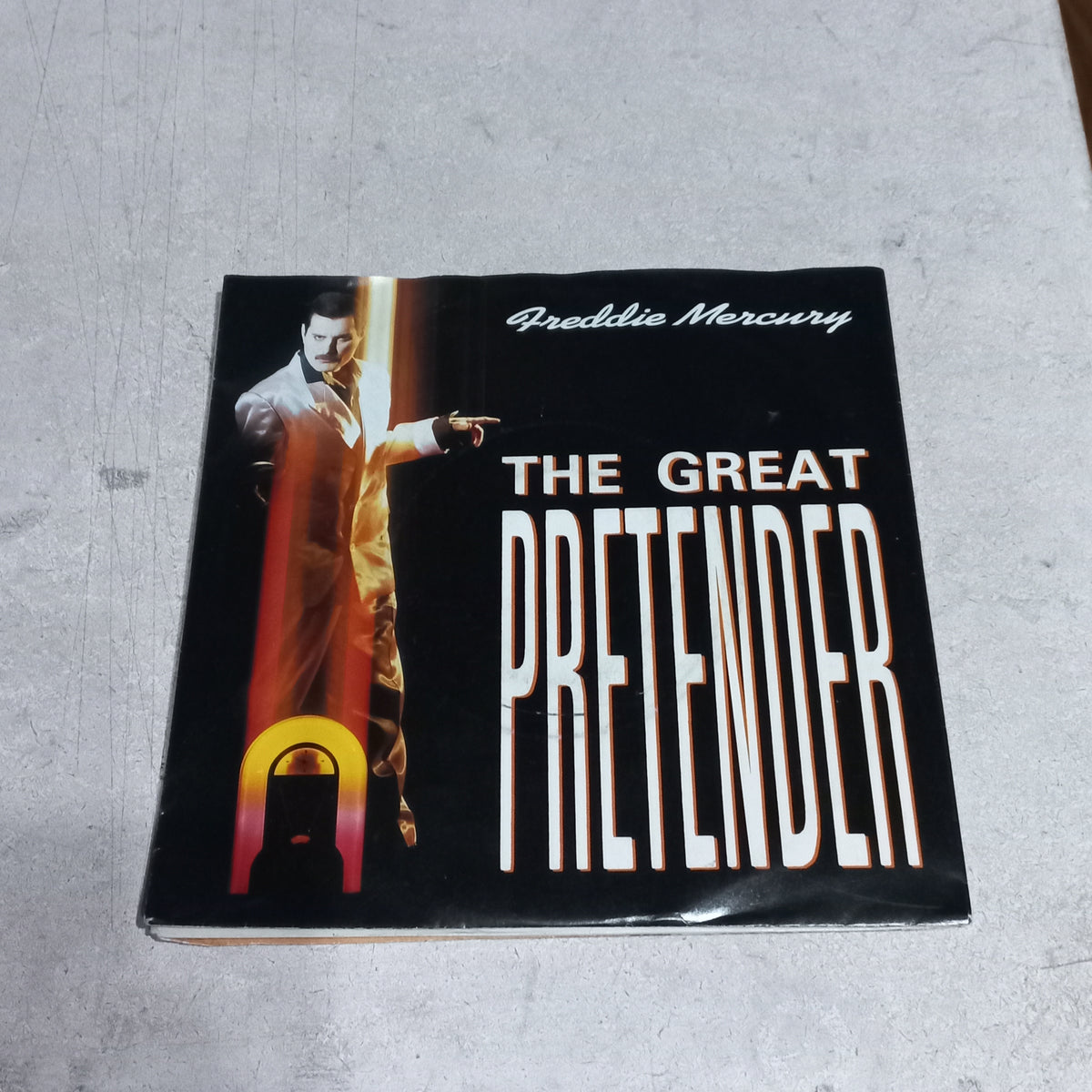 Freddie Mercury - The Great Pretender (7'') Simple VG+