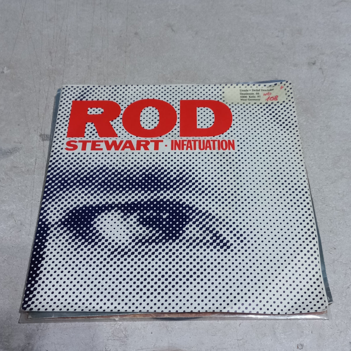 Rod Stewart - Infatuation (7'') Simple VG+