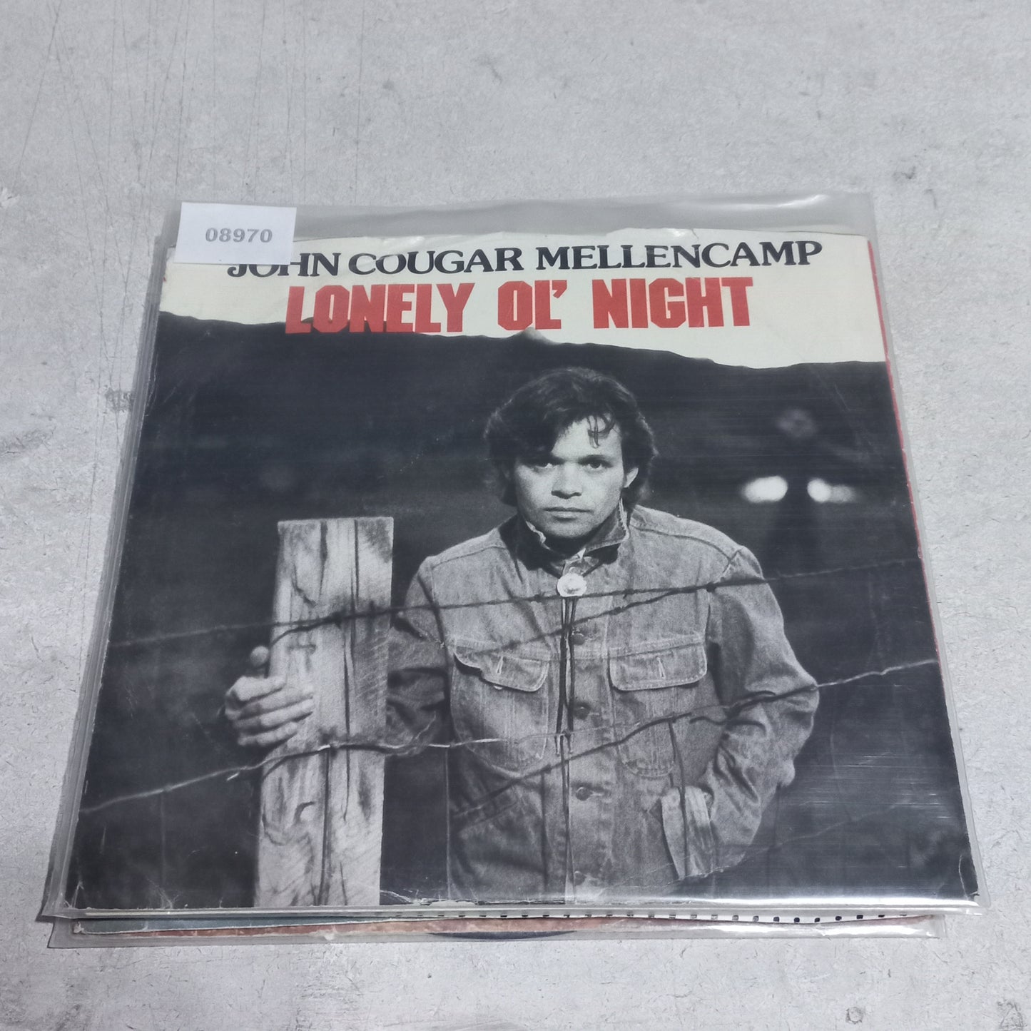 John Mellencamp - Lonely Ol' Night (7'') Simple VG+