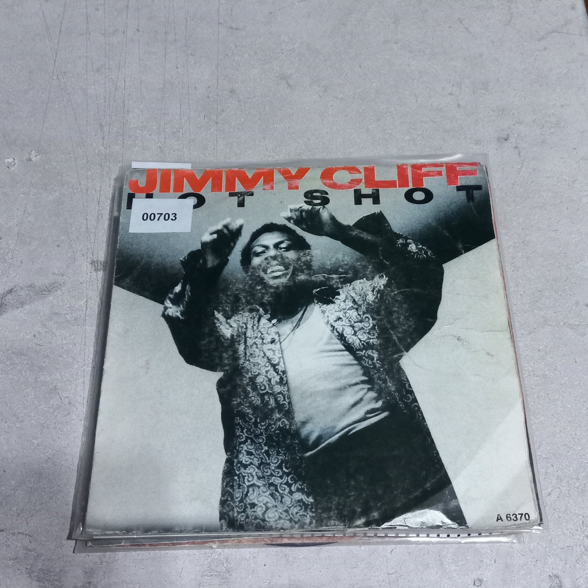Jimmy Cliff - Hot Shot (7'') Simple VG+