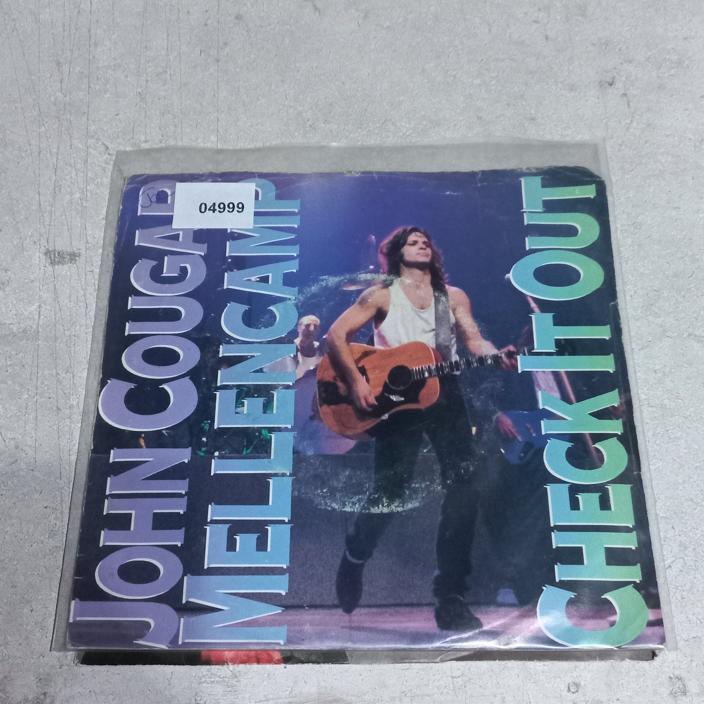John Mellencamp - Check It Out (7'') Simple VG+