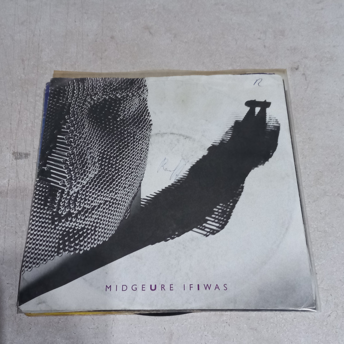 Midge Ure - If I Was / Piano (7'') Simple VG+