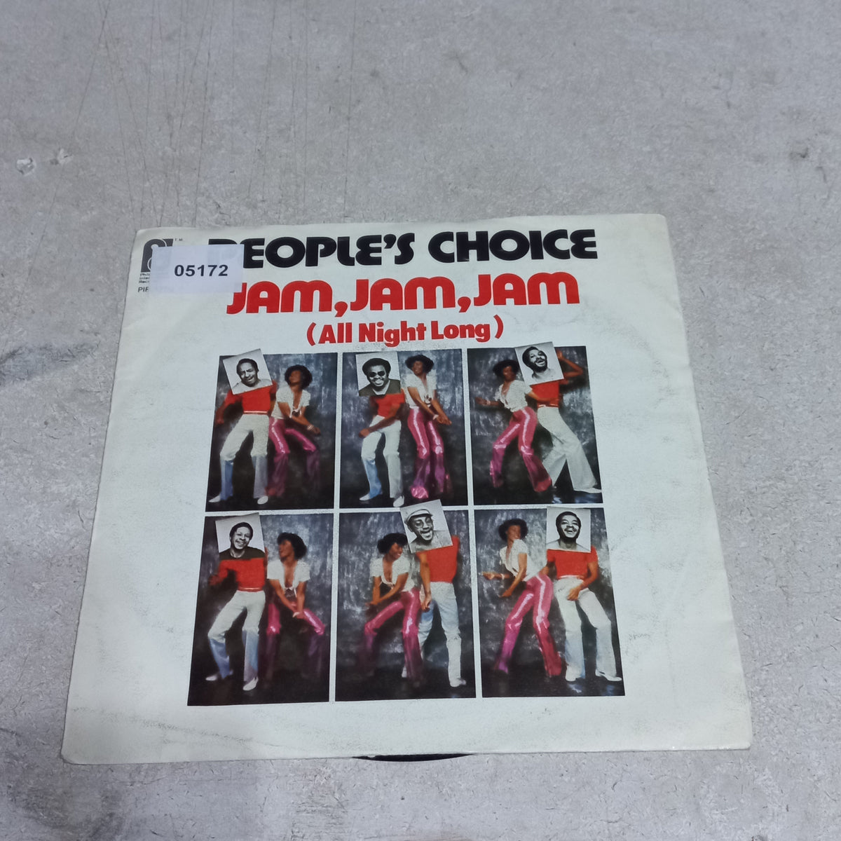 People's Choice - Jam, Jam, Jam (All Night Long) (7'') Simple VG+
