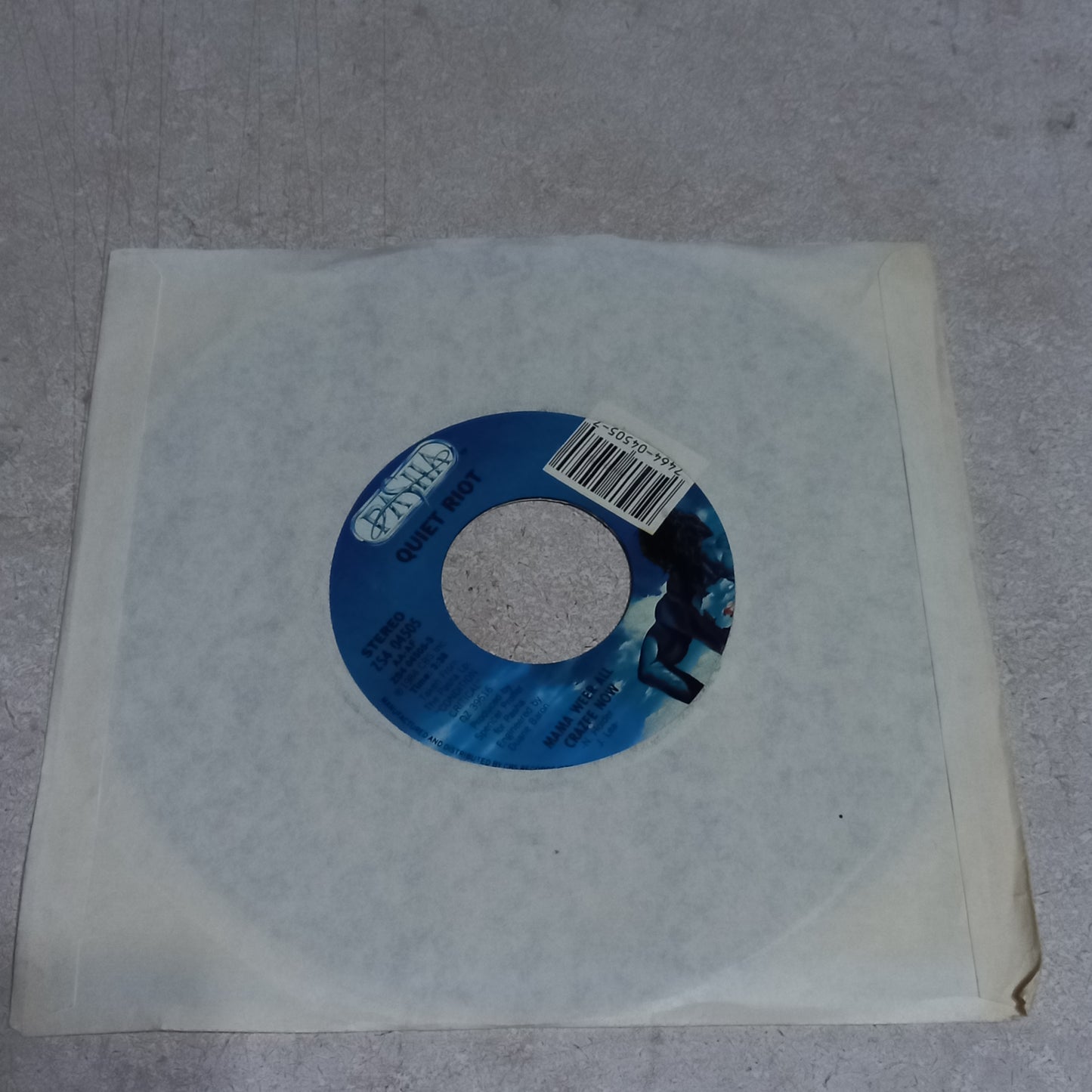 Quiet Riot - Mama Weer All Crazee Now / Bad Boy (7'') Simple VG+