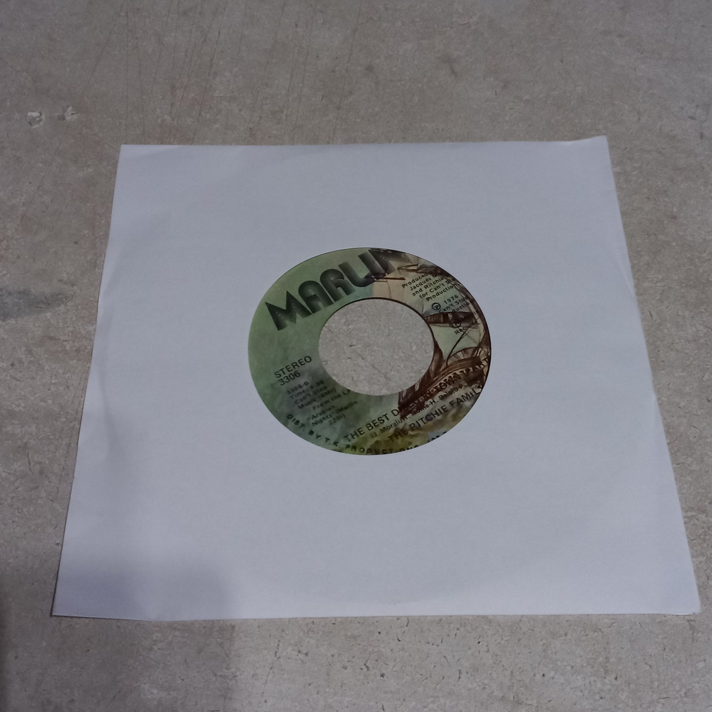 THE RITCHIE FAMILY THE BEST DISCO IN TOWN Simple VG+