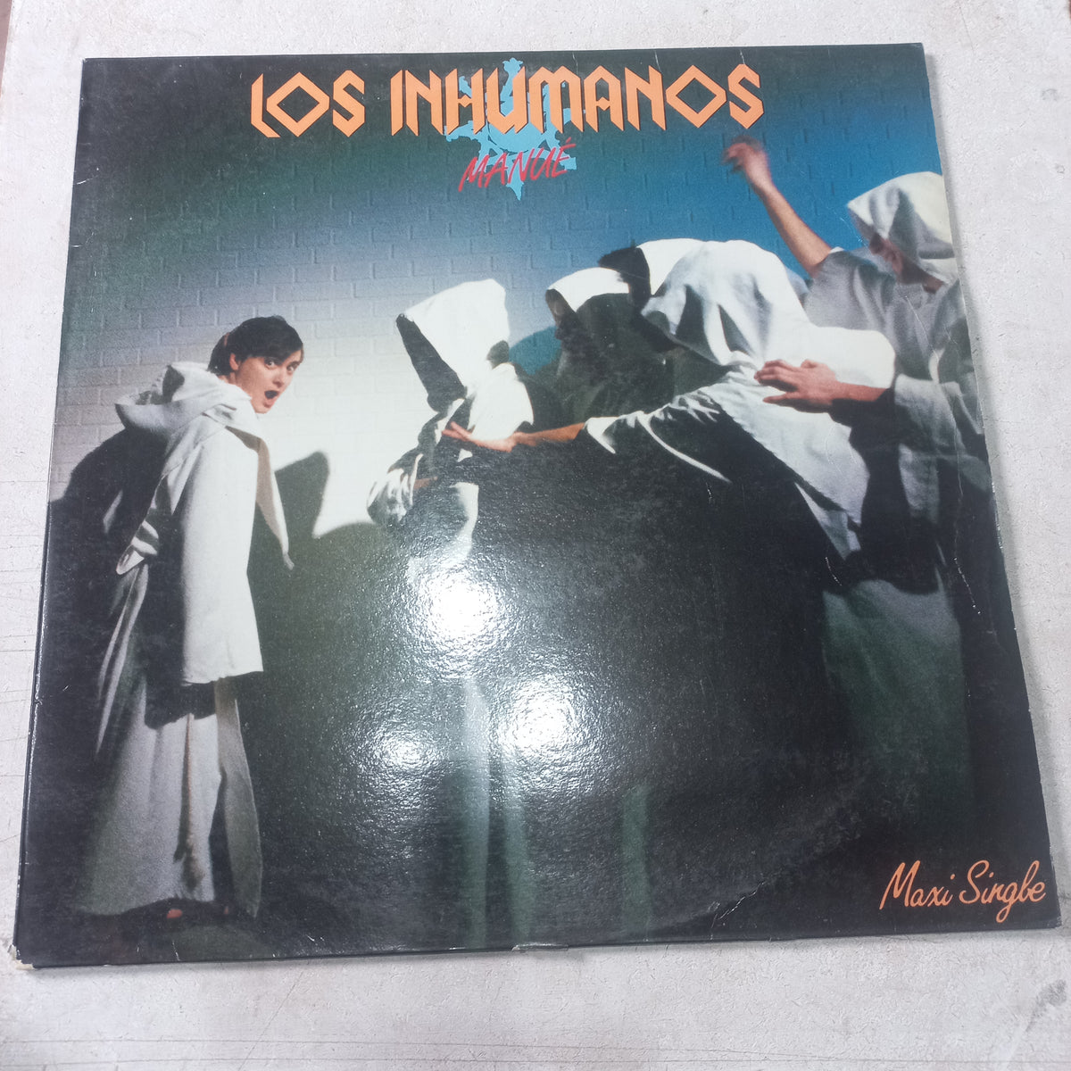 Los Inhumanos - Manué (12") (Epic - EPC A 12.6049) - MAXI VG+ O Nm