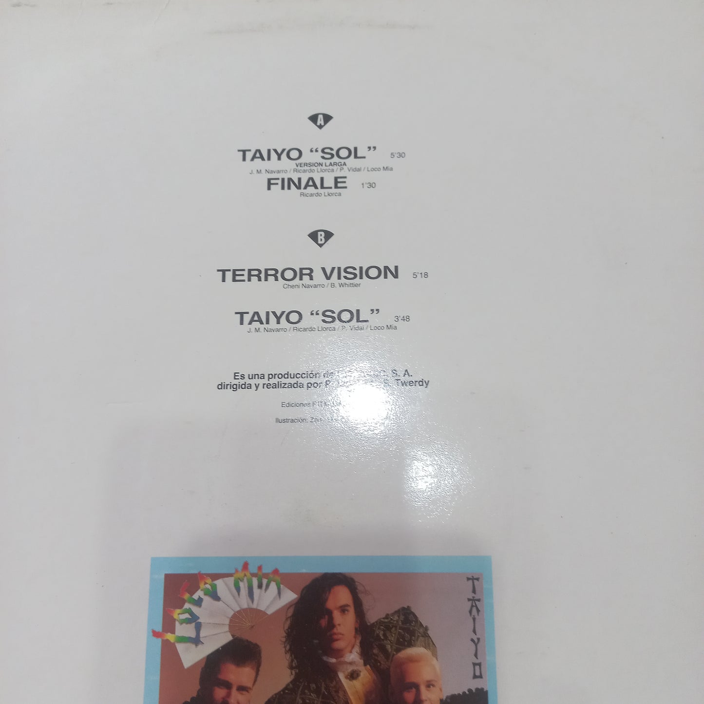 Loco Mia - Taiyo (12") (Hispavox - 052 20 3626 6) - MAXI VG+ O Nm
