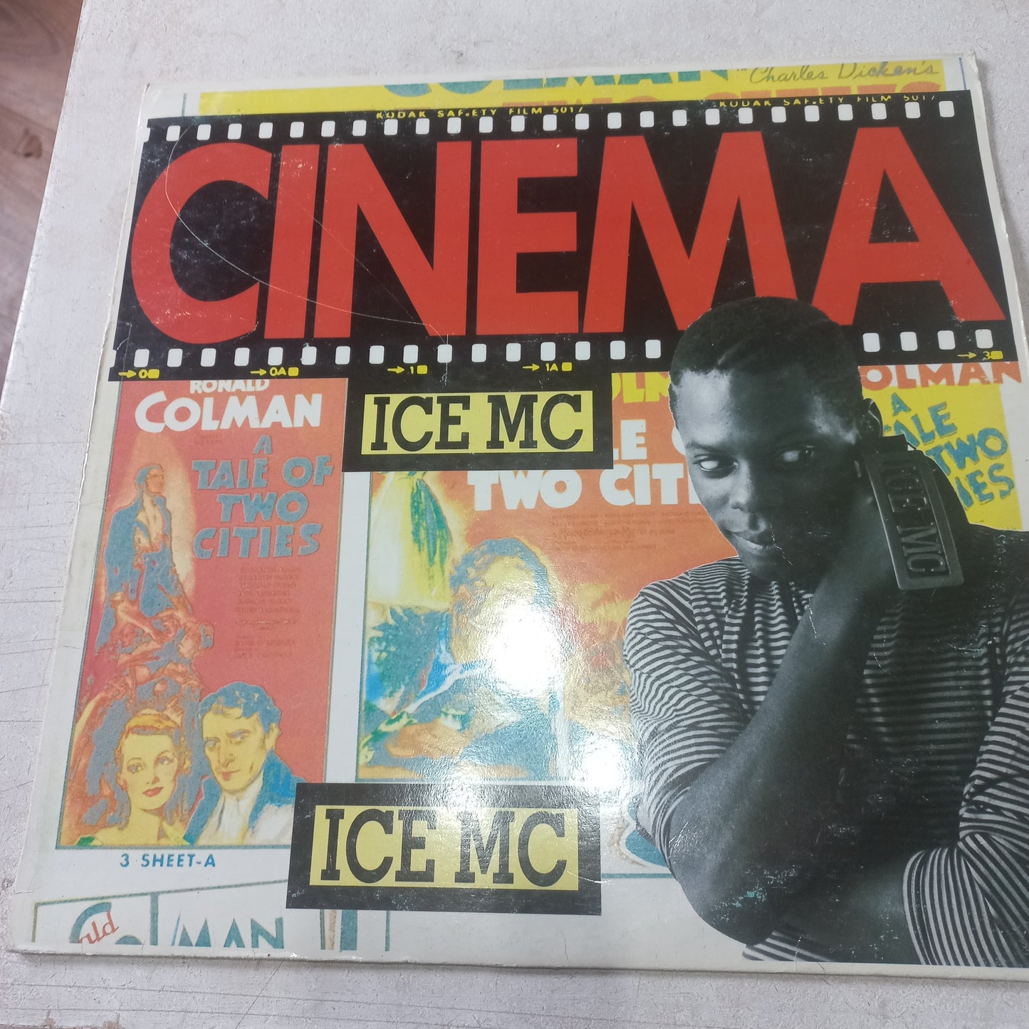 ICE MC - Cinema (12") (Metropol Records - MRP-118-MX) - MAXI VG+ O Nm