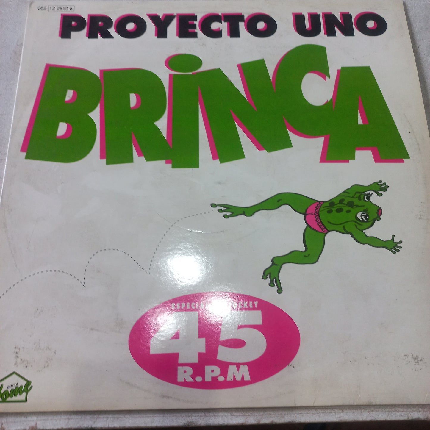 Proyecto Uno - Brinca (12", Maxi, Promo) (Discos Home - 052 1225106) - MAXI VG+ O Nm