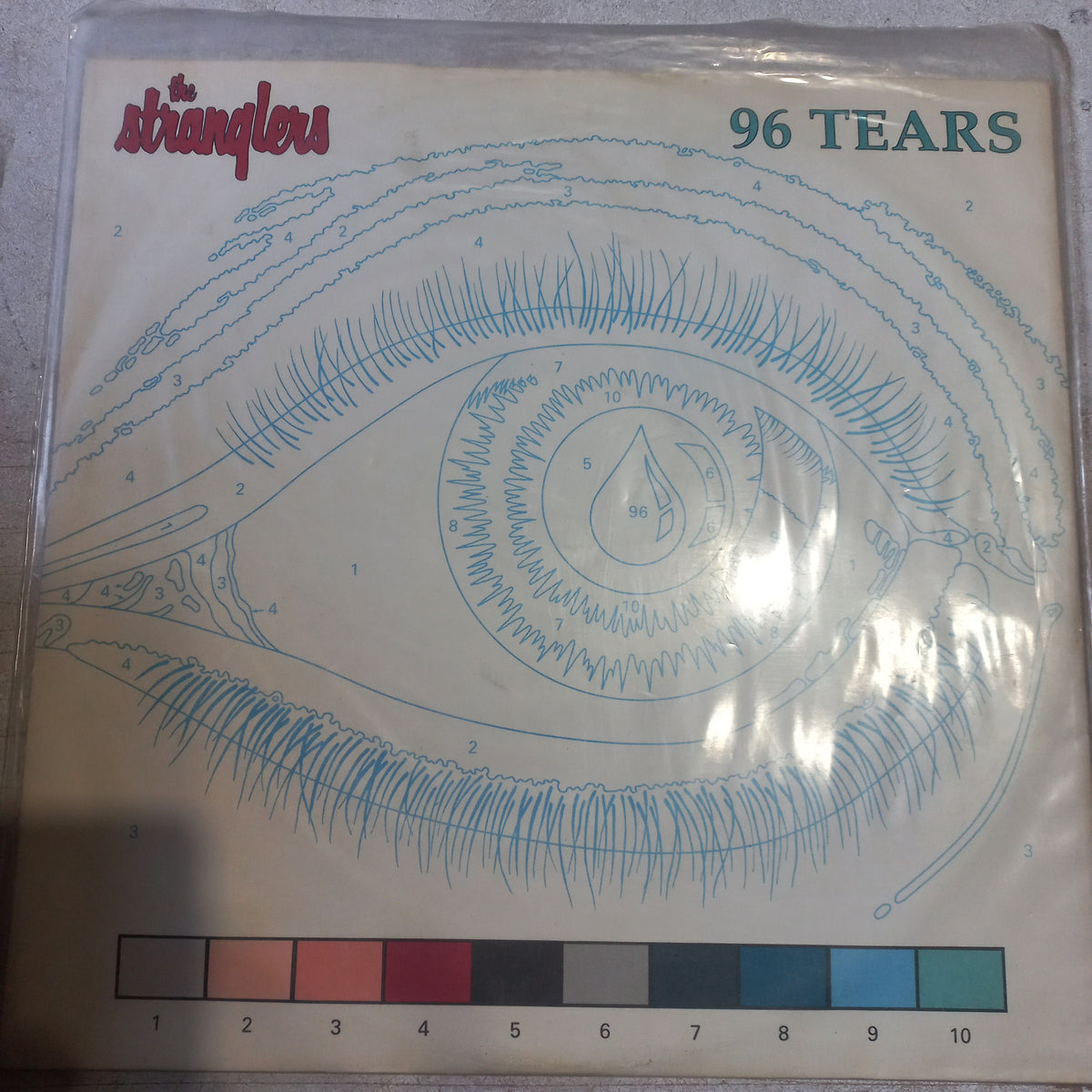 The Stranglers - 96 Tears MAXI VG + (12", Maxi) (Epic, Epic - EPC 655656 6, 655656 6)