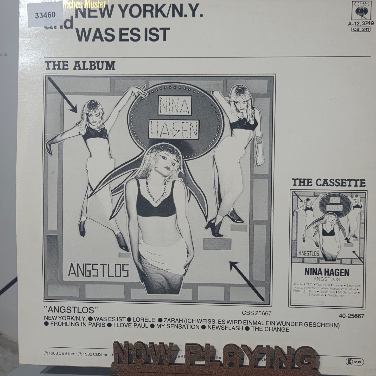 Nina Hagen New York New York MAXI Doble VG+
