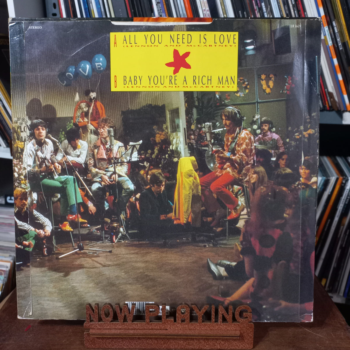 The Beatles All You Need Is Love MAXI VG+
