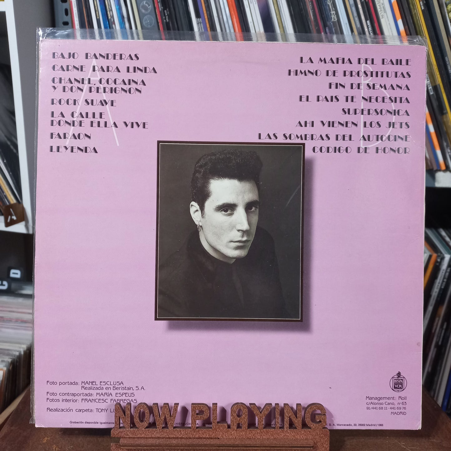 Loquillo y los Trogloditas La Mafia del Baile LP De Epoca VG+ A NM
