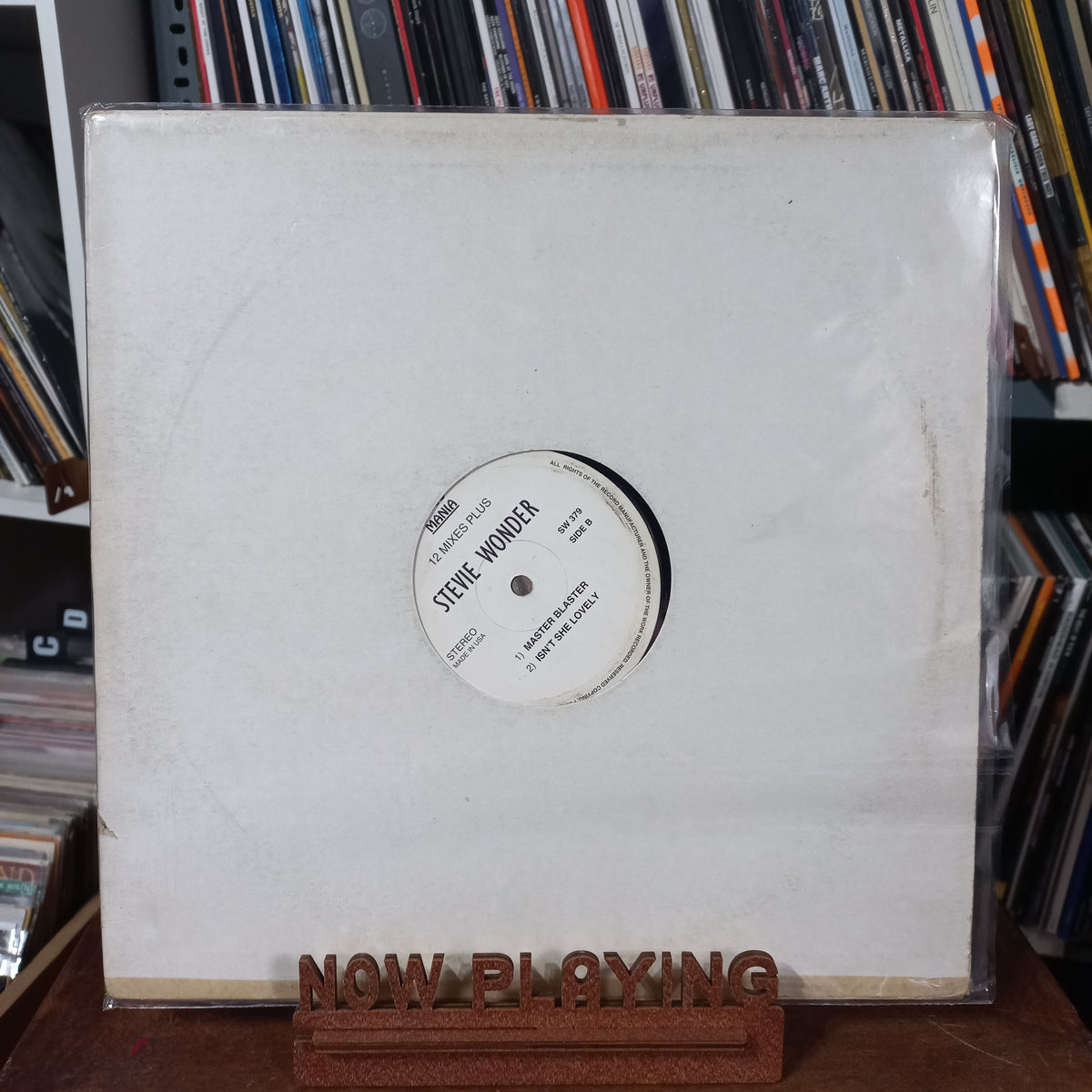 Stevie Wonder Superstition / Master Blaster MAXI VG+