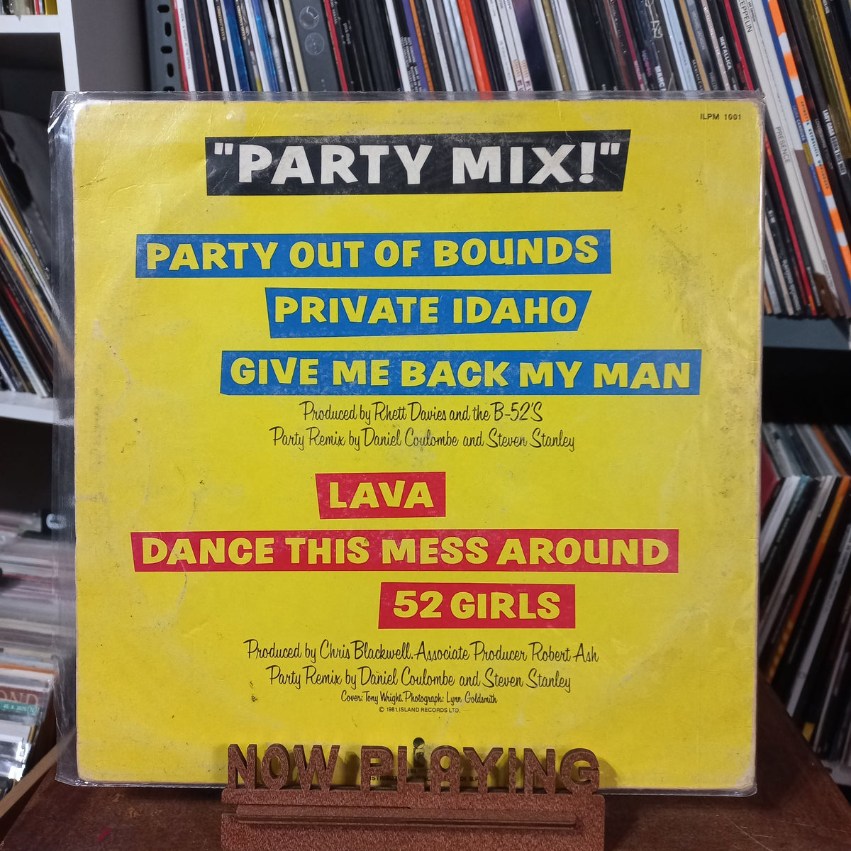 The B52s Private Idahoe Party Mix MAXI VG+