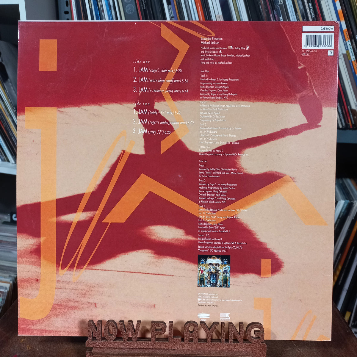 Michael Jackson Jam Maxi 12" VG+