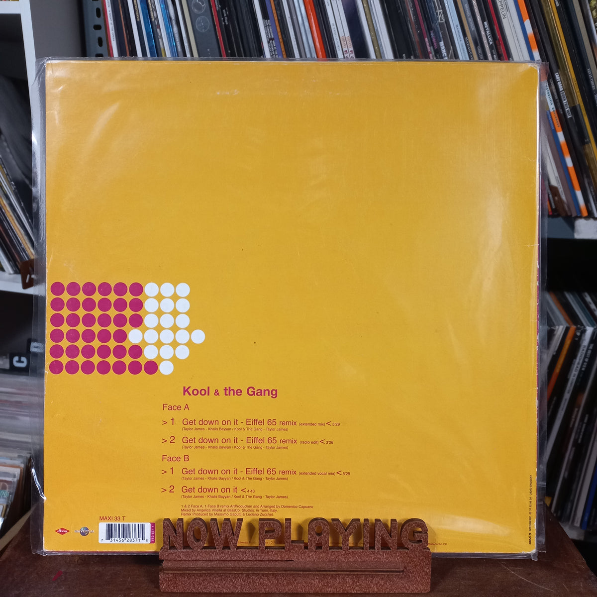 Kool and the Gang Get Down On It (Eiffel 65 Version) Maxi 12" VG+