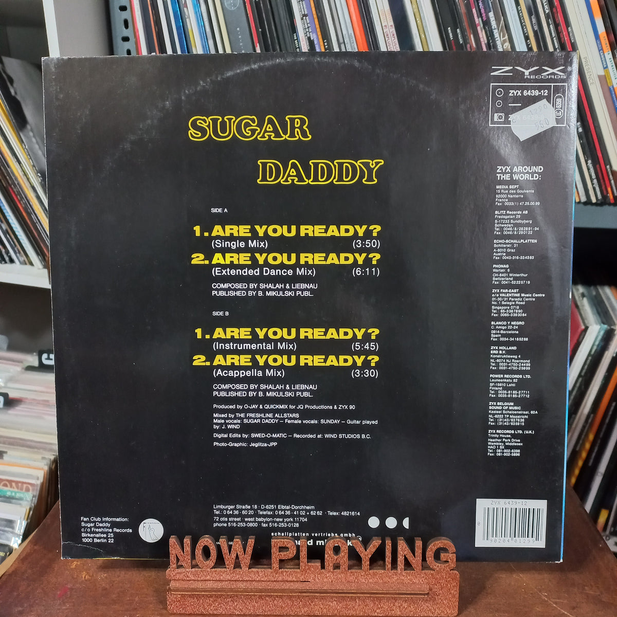 Sugar Daddy Are You Ready Maxi 12" VG+