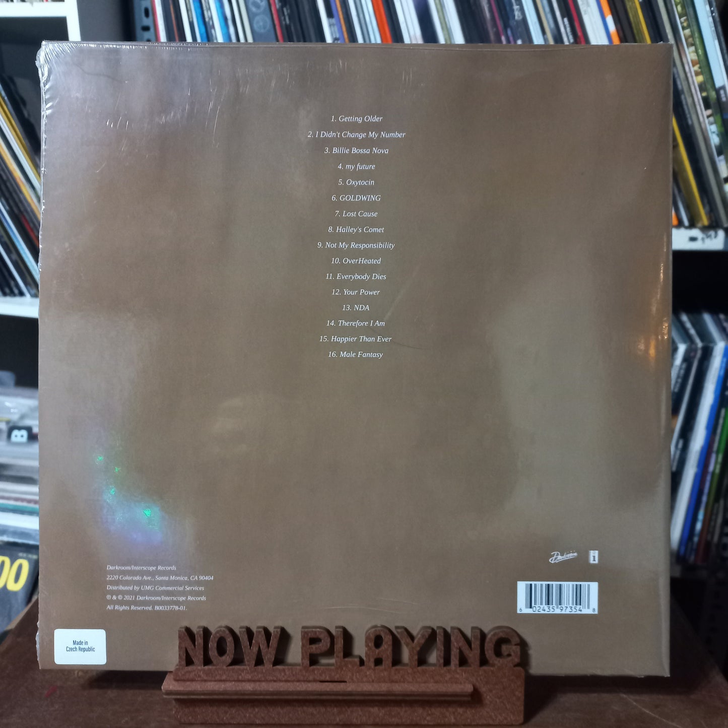 Billie Eillish Happier Than Ever LP Nuevo