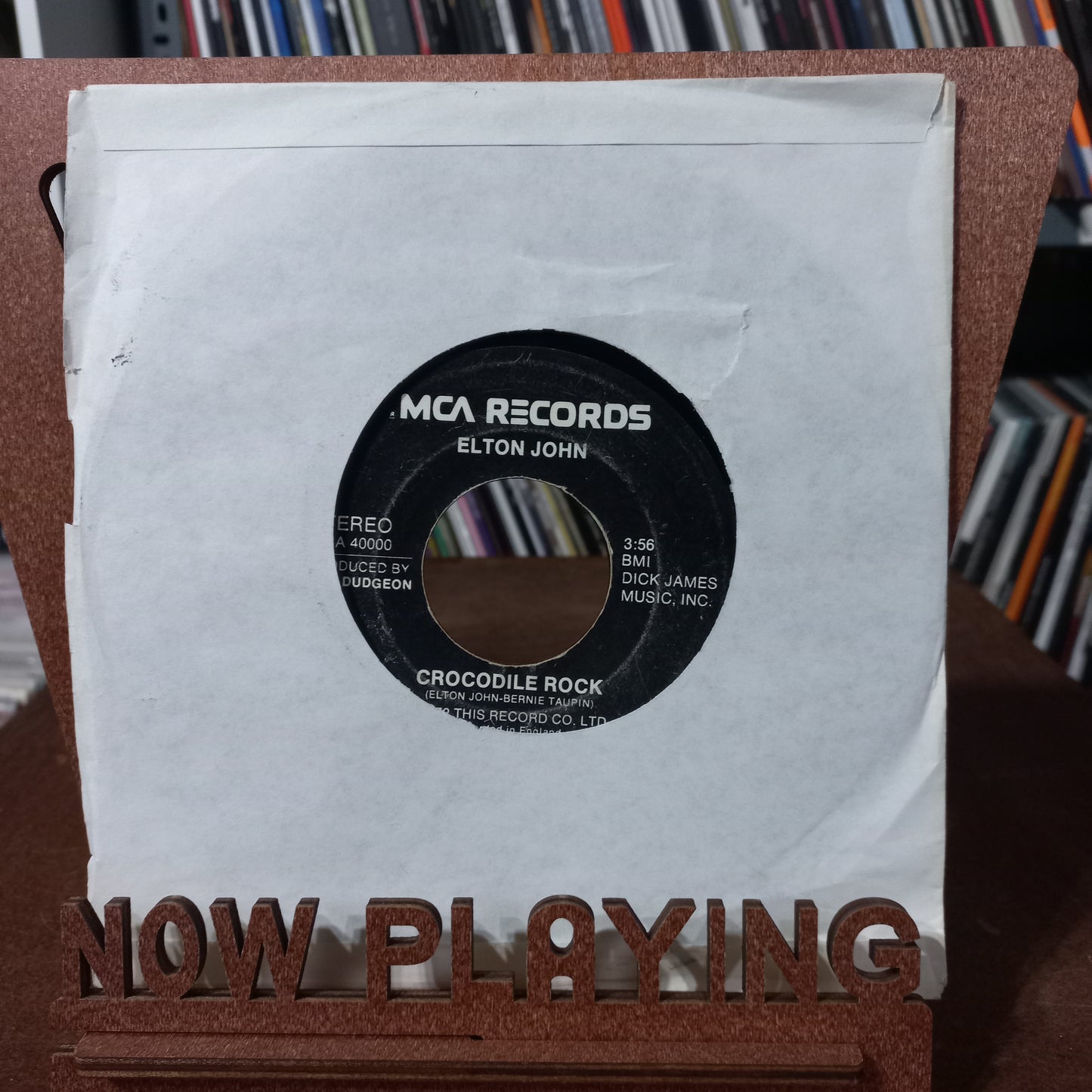 Elton John Crocodile Rock (7'') Simple VG+