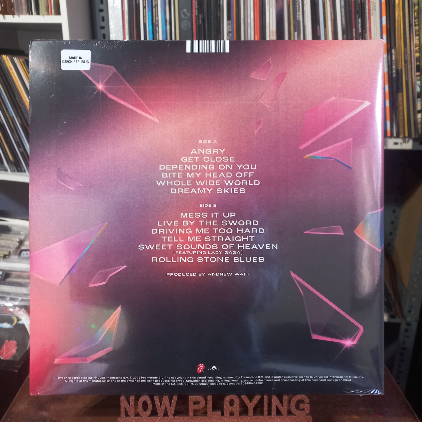 The Rolling Stones Hackned Diamonds Lp Nuevo