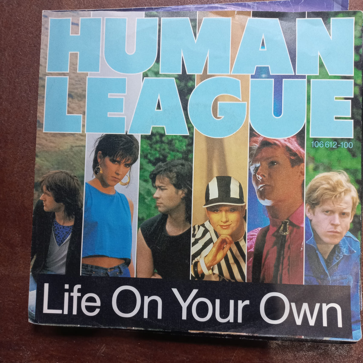 Human League Live On Your Own (7'') Simple VG+