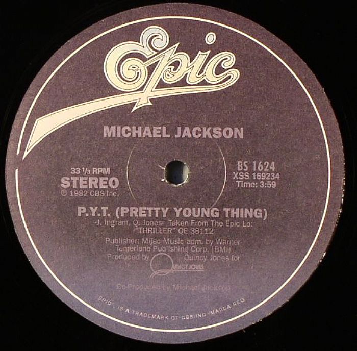 MICHAEL JACKSON BEAT IT MAXI 12" MINT