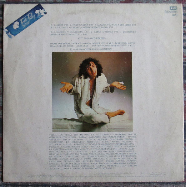 Fito Paez Giros Vinilo LP