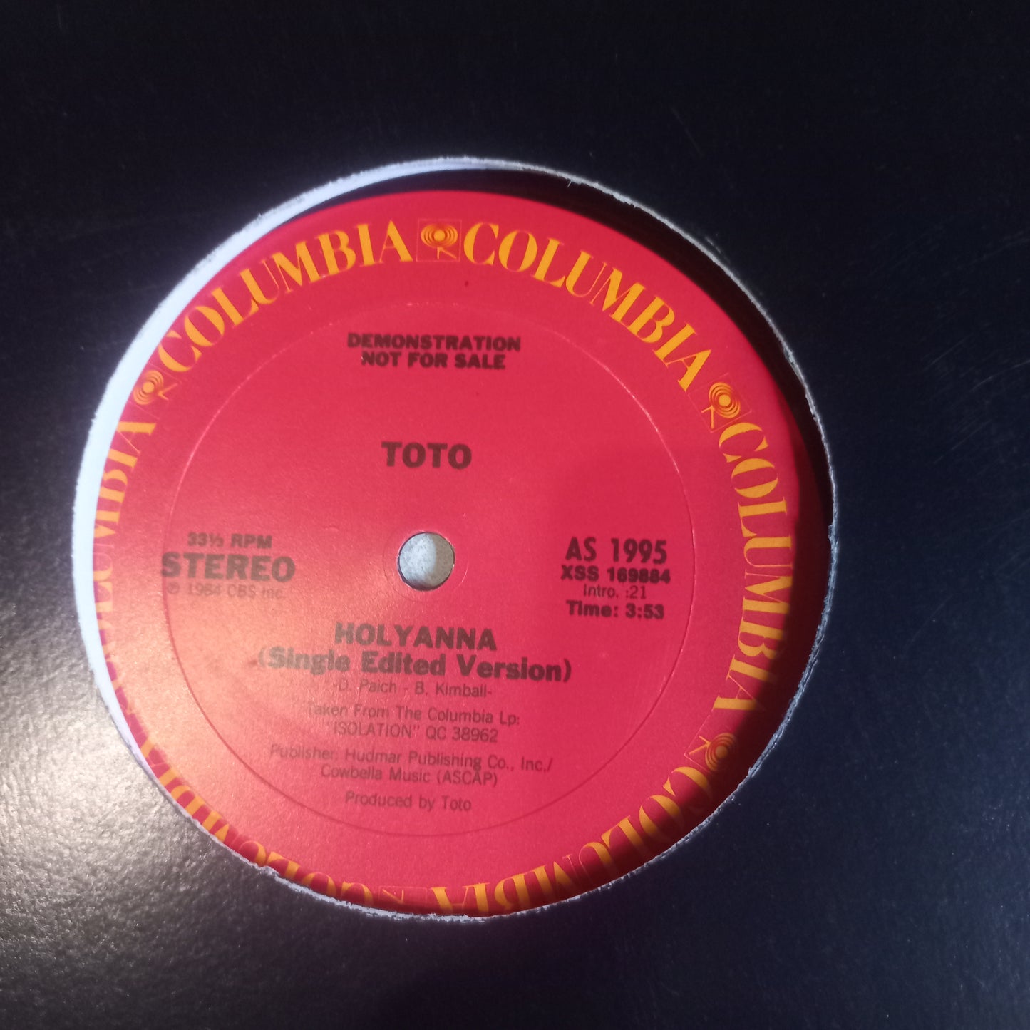 Toto Holyanna Maxi 2da. Mano Usado Vg+