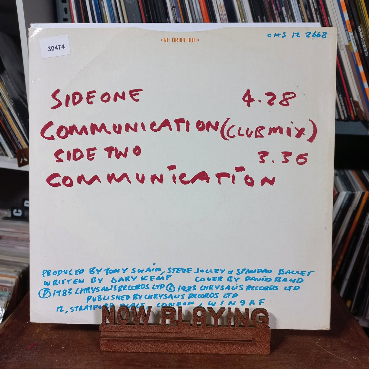 Spandau Ballet Communication