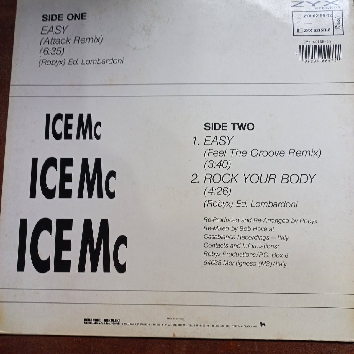 Ice MC Easy