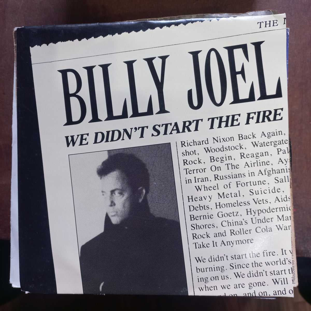 Billy Joel We Didn't Start the Fire