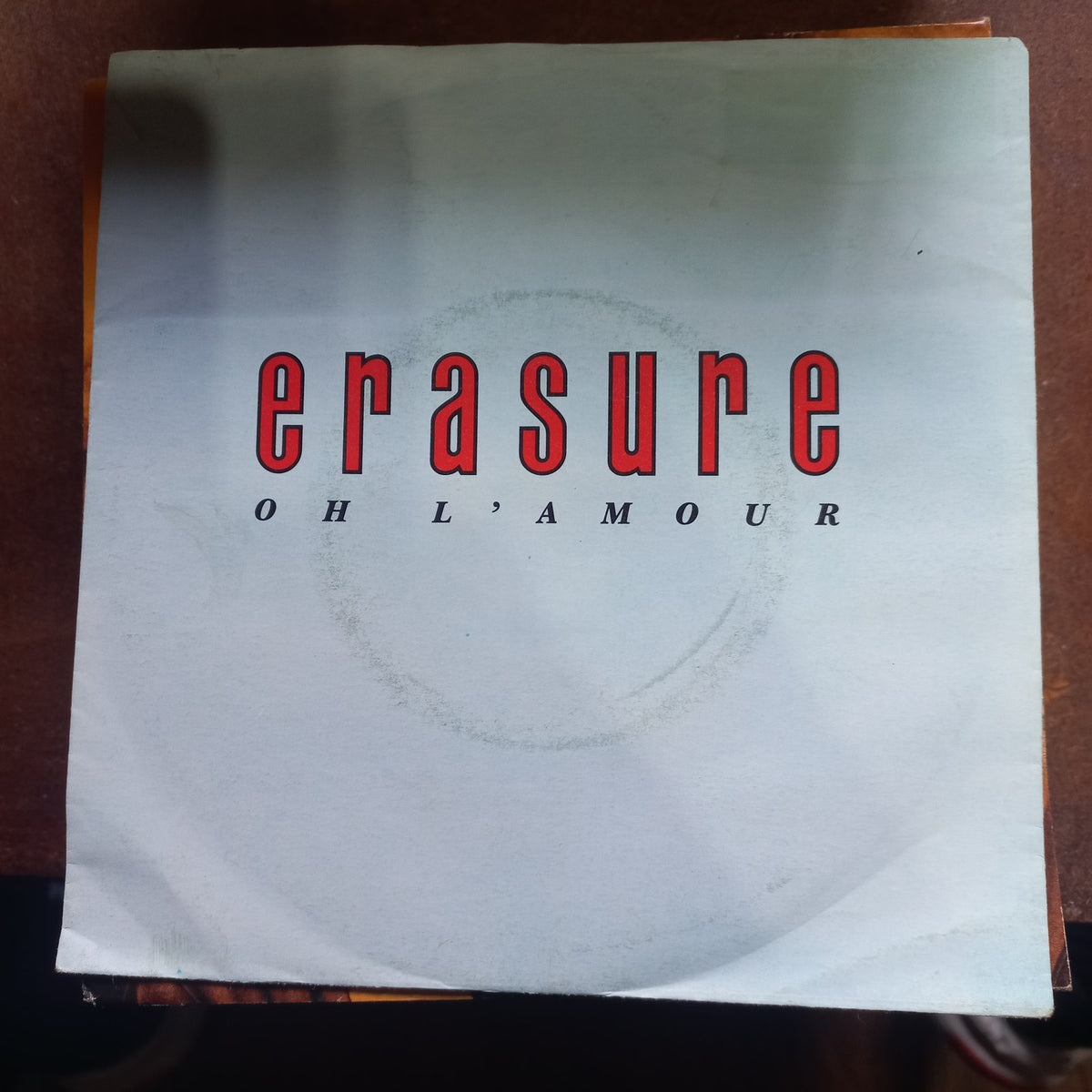 Erasure Oh L'Amour
