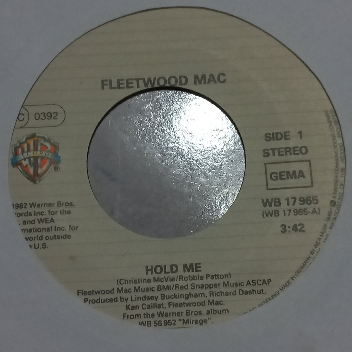 Fleetwood Mac Hold Me