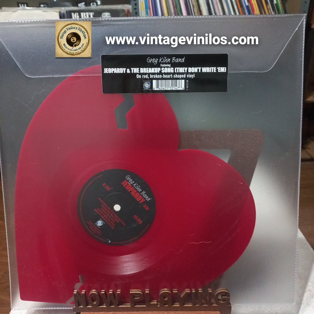 Greg Kihn Band The Breakup Song / In Jeopardy (Heart Versions) Maxi 12" Mint